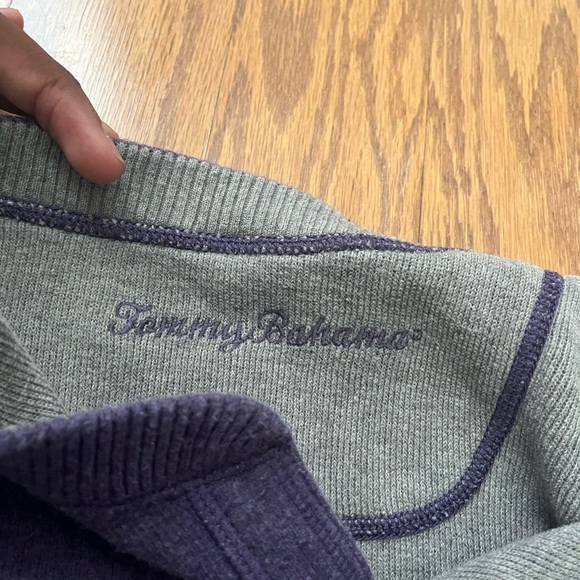 Tommy Bahama Thermal Sweater Mens Xl Red Base Layer Pullover Sweatshirt - Picture 5 of 6